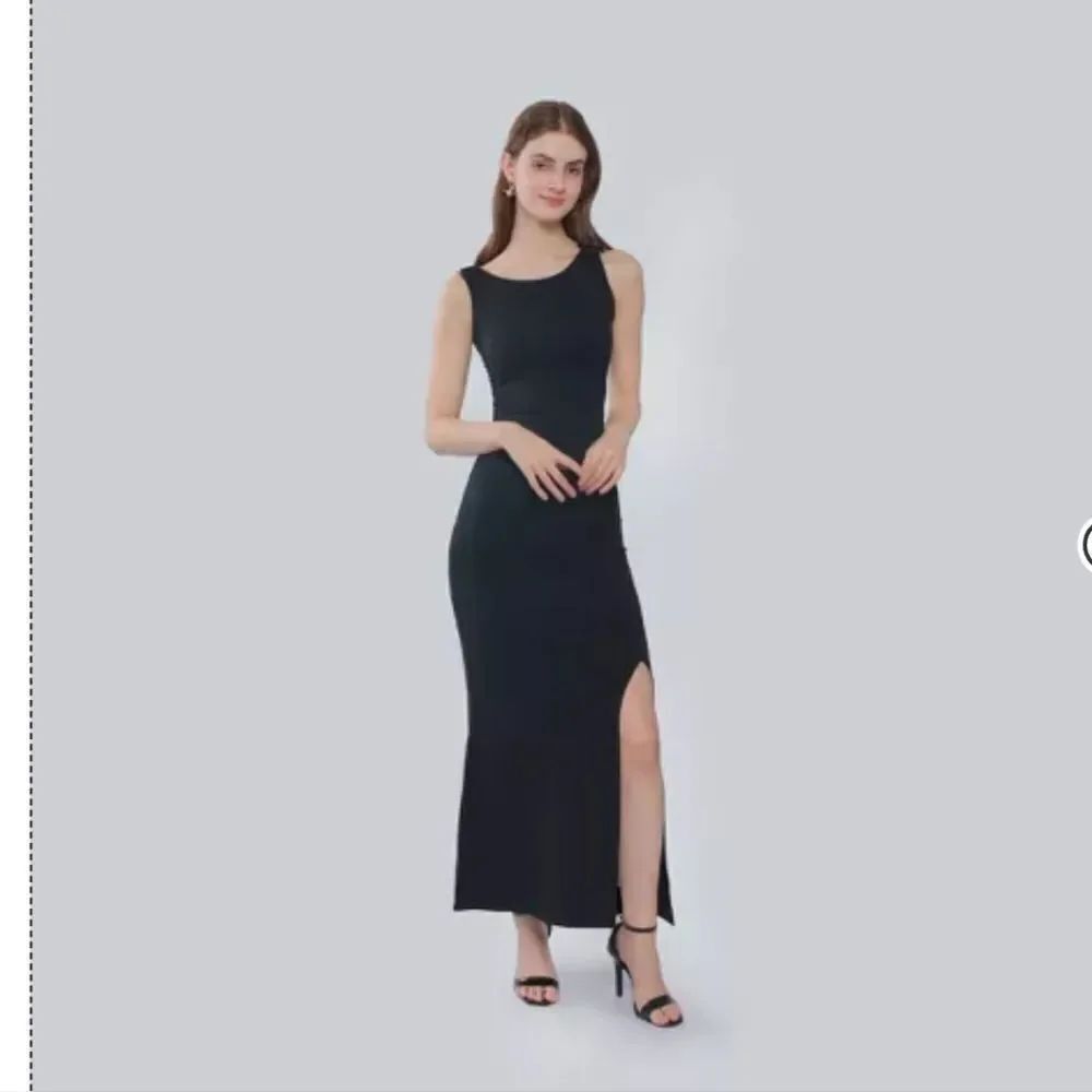 👗Sleeveless Maxi Dress, Wild Fable - Sz L, Black